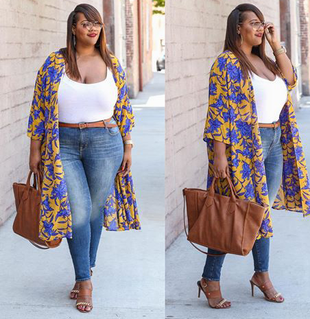 modern ways to style kimonos