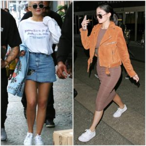 kylie jenner wearing white sneakers image kylie jenner wearing white sneakers