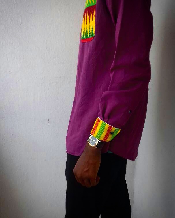 Ankara shirt adulthood clothing
