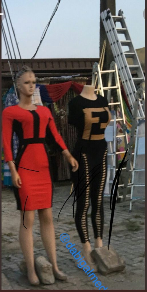 What we’ve all been waiting for; the fake aba version of the black fendi shirt lol