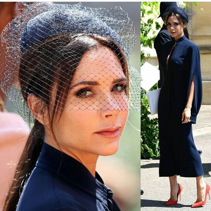 victoria beckham fascinator