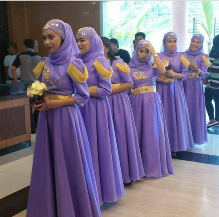 bridesmaid dress styles for muslims