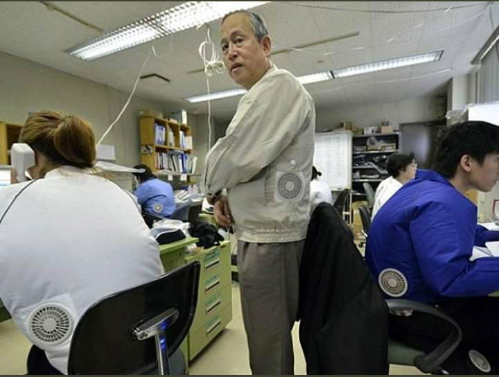 Air conditioned jackets hiroshi ichigaya invents air conditioned jackets