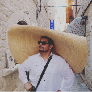 alfred daza baritone oversized giant straw hats