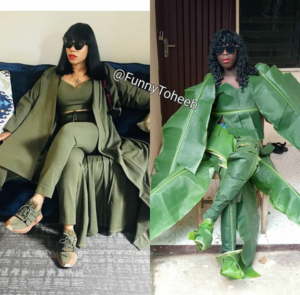 funny toheeb recreate toyin lawani oufit