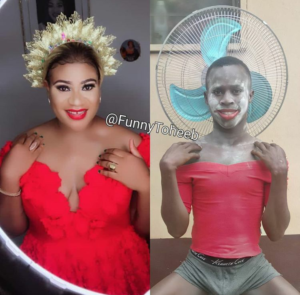 funny toheeb recreates nkechi blessing sunday