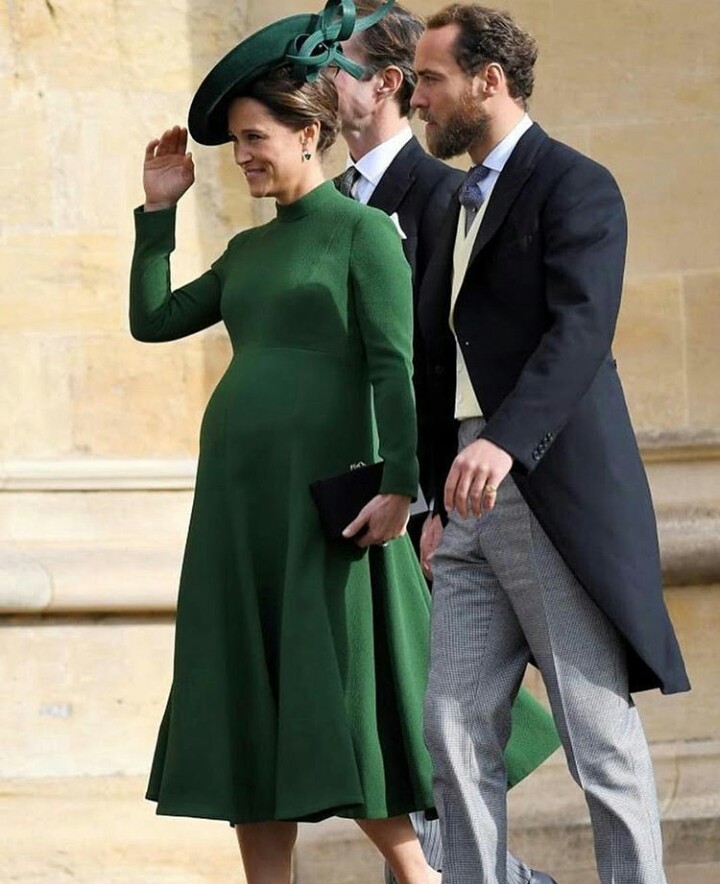 Guest arrival at eugenie wedding