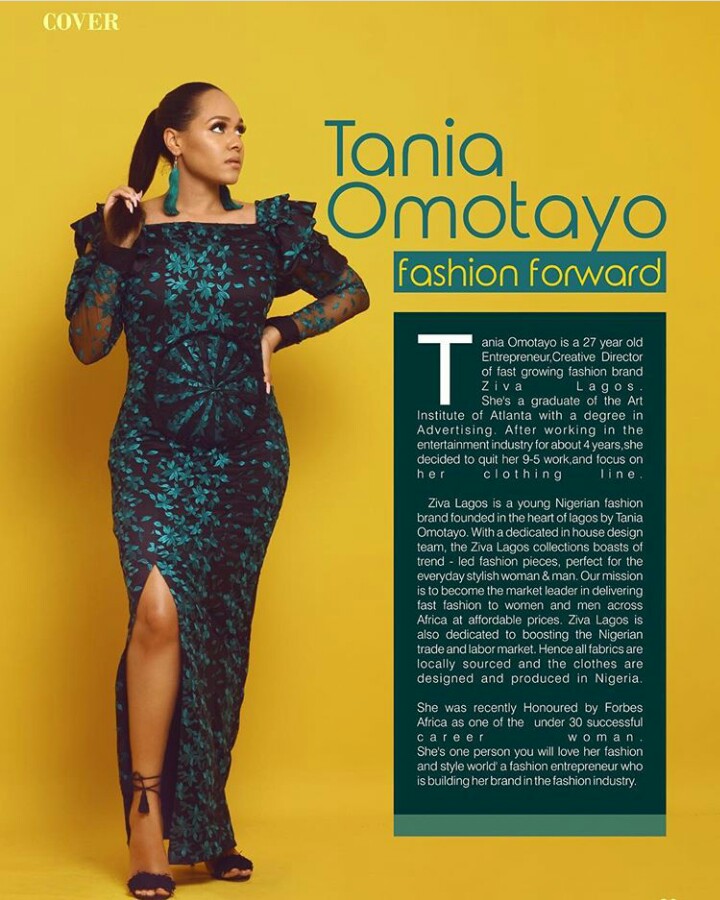 tania omotayo celebrity shoot magazine cover 2018 tania omotayo celebrity shoot magazine cover 2018