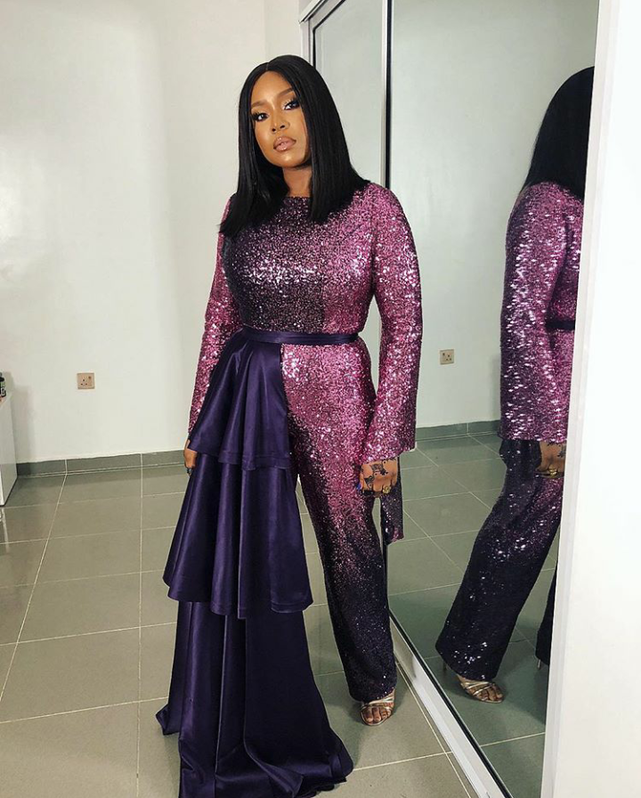 Omowunmi onalaja outfit god calling movie premiere Mimi onalaja jumpsuit god calling movie premiere
