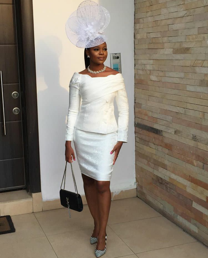 white skirt suit for court wedding in 2019