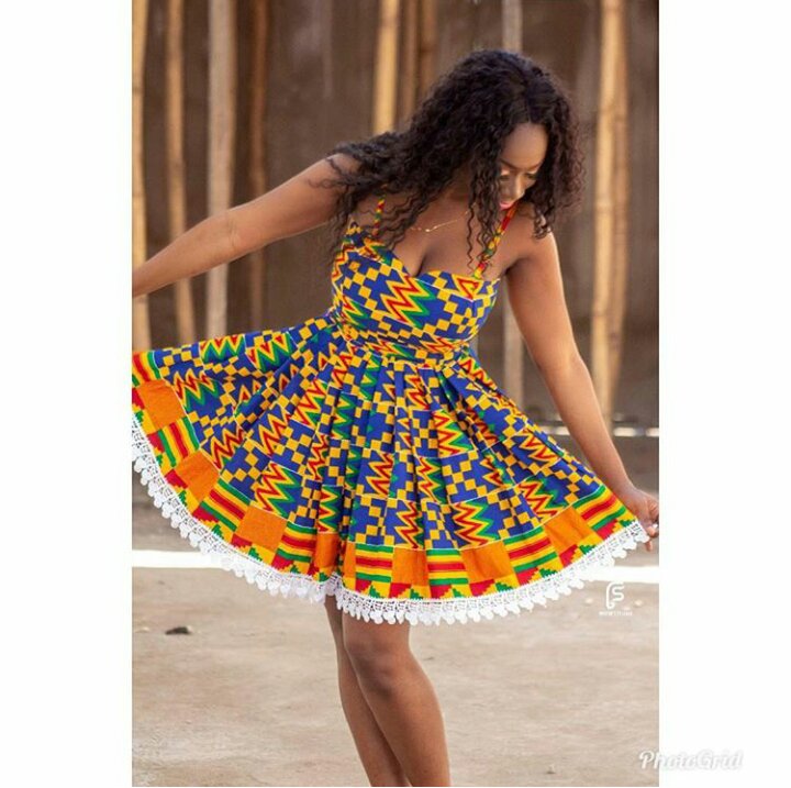 Casual kente styles Casual kente style