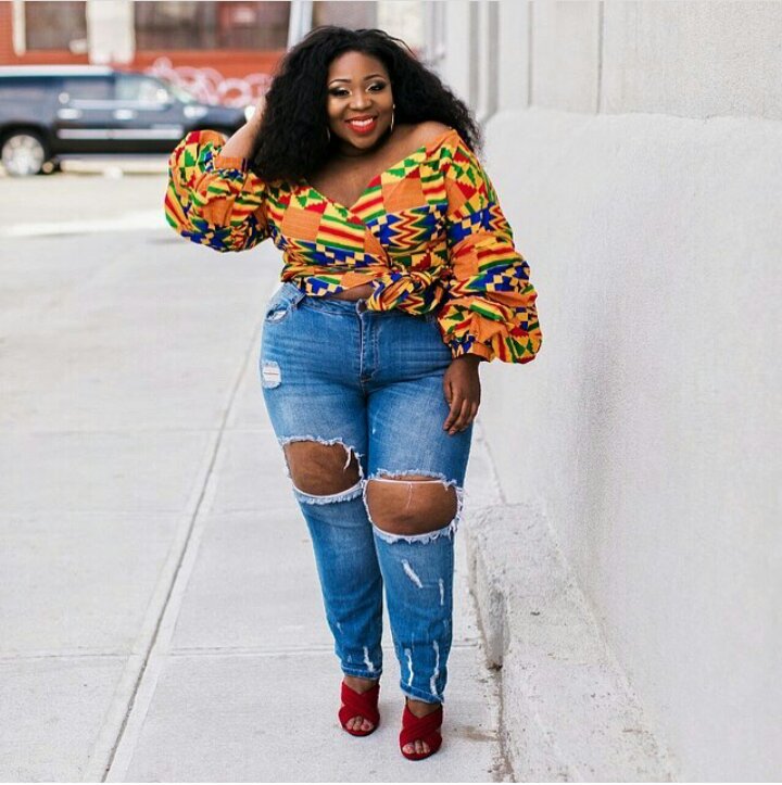 Kente wrap blouse plus size kente wrap blouse