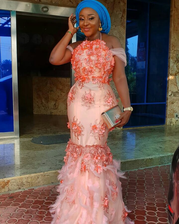 peach lace owanbe styles lace owambe styles