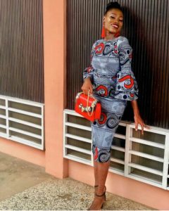 ankara office gowns 2019