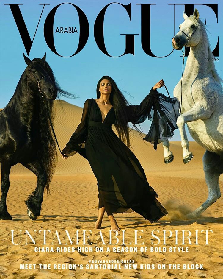 Ciara Arabian Vogue magazine cover