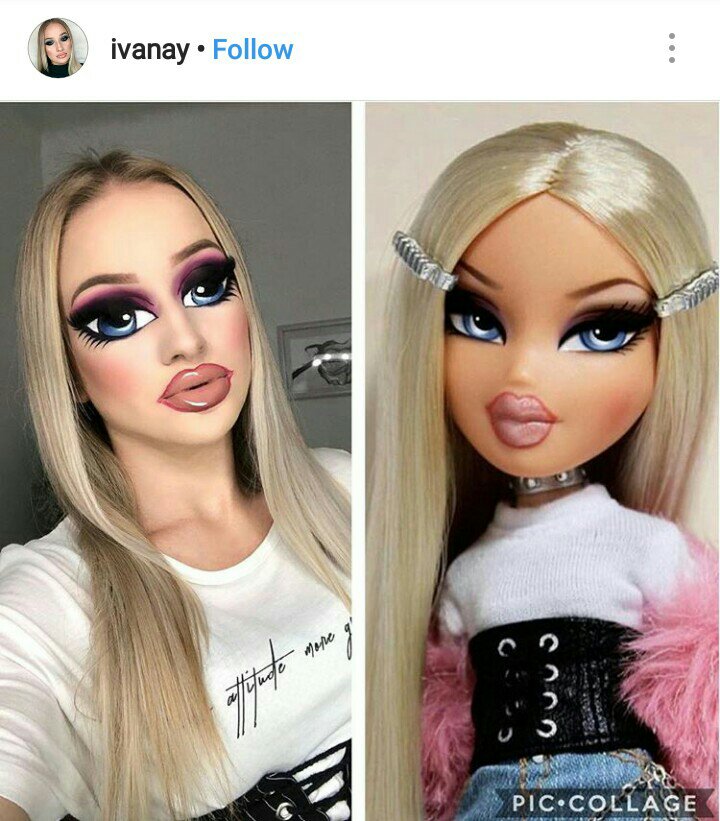 Ivana tadic Bratz makeup challenge