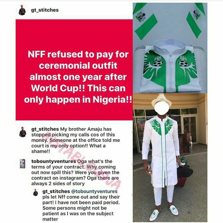Gt stitches nff call out