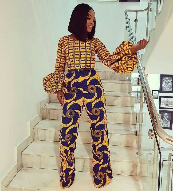 Two fabric mix for jumpsuit 
