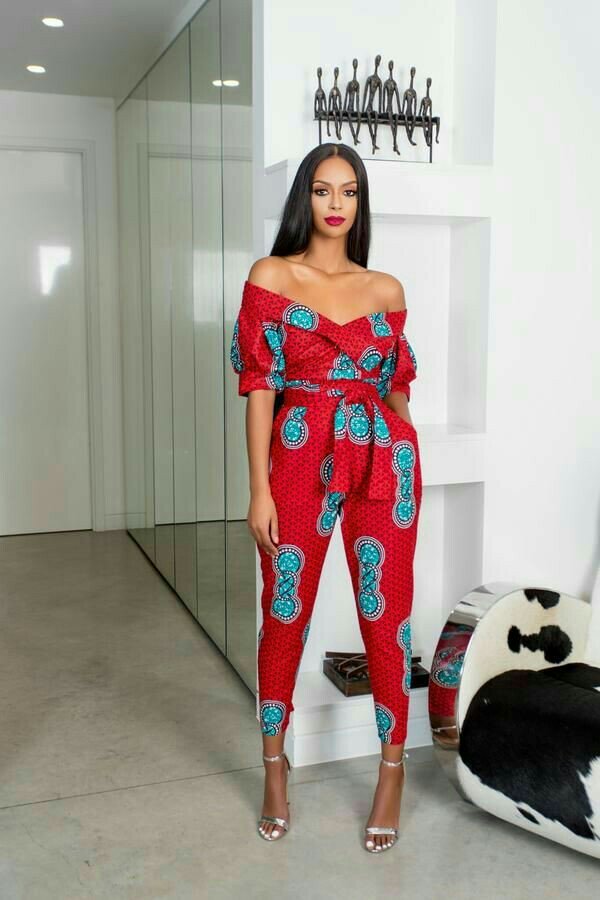 Latest Ankara Jumpsuit Design For Ladies