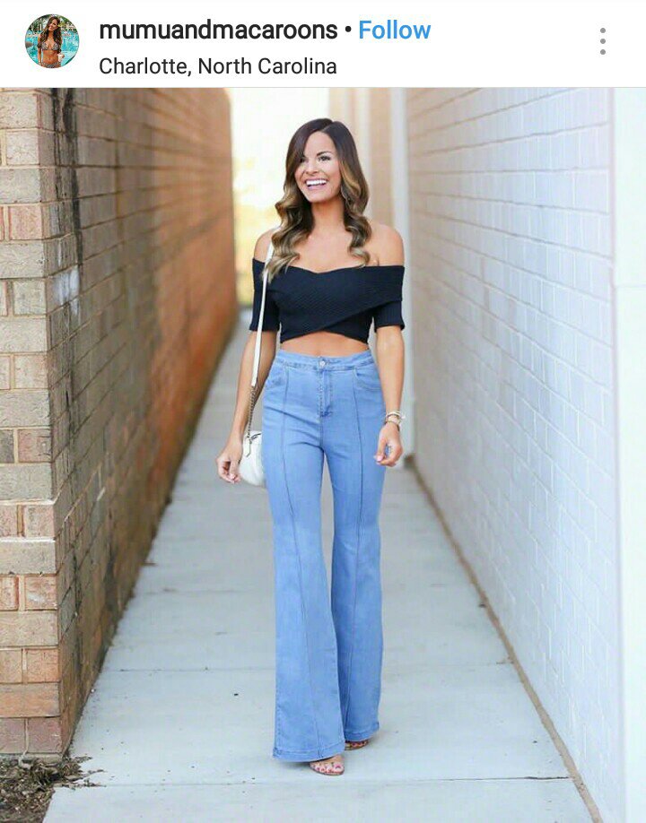 Flared denim outfit ideas Flared denim outfit ideas