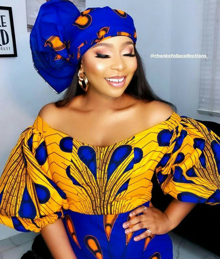 ankara combination styles