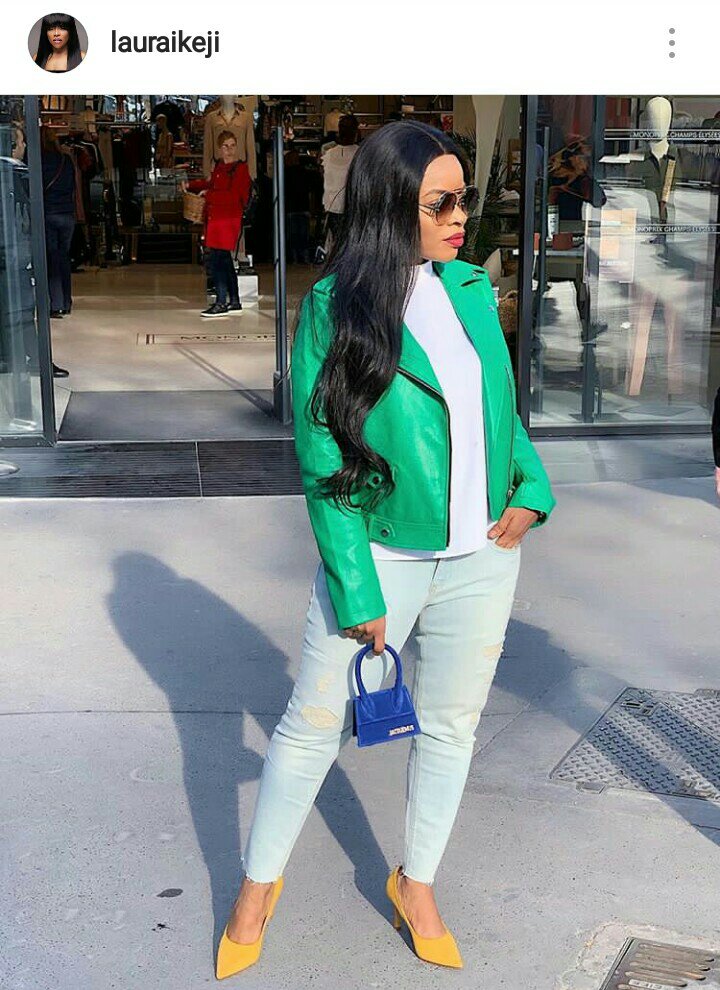 blue Jacquemus mini bag