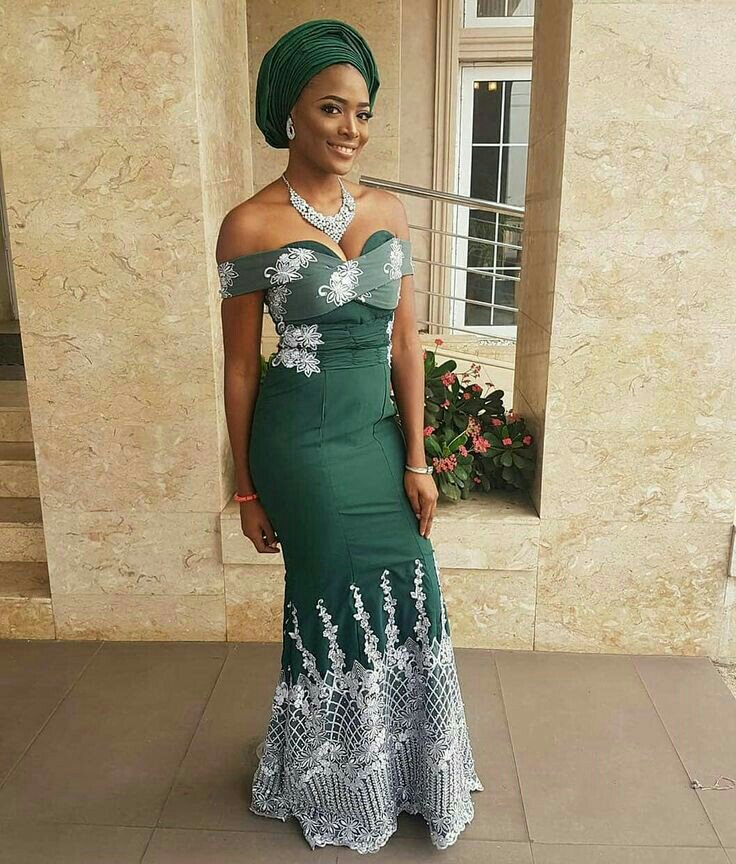 Aso ebi gown 