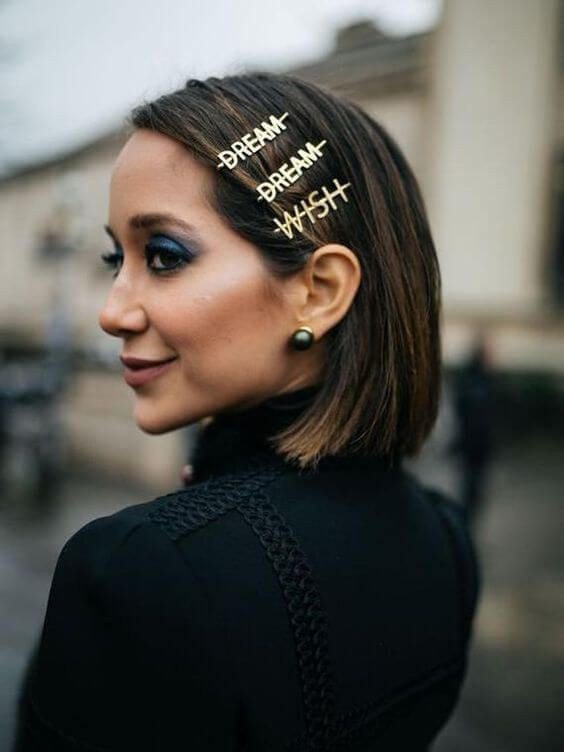 Words hair pins Words hair pins