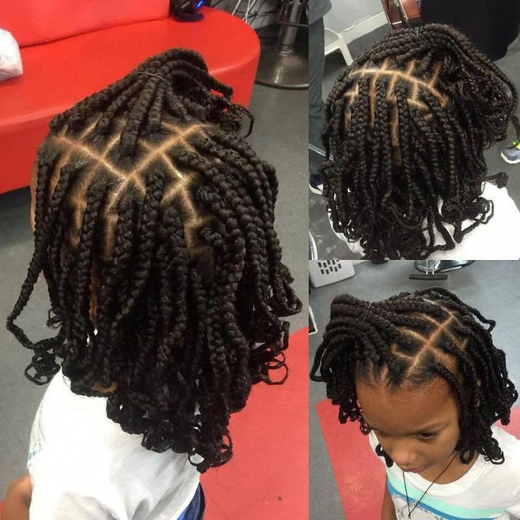 Kids braids for black girls