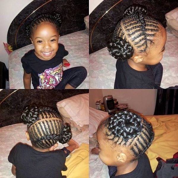School hair for toddlers