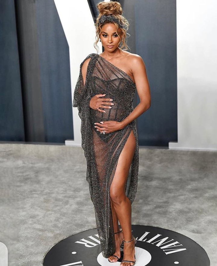 Ciara dress oscars 2020 Ciara dress to oscars 2020