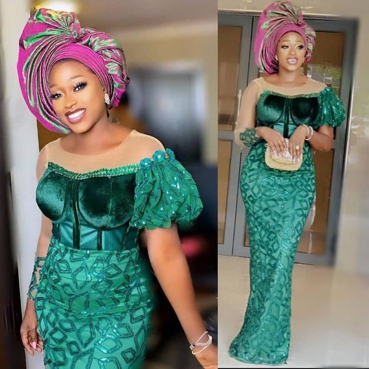 corset asoebi styles