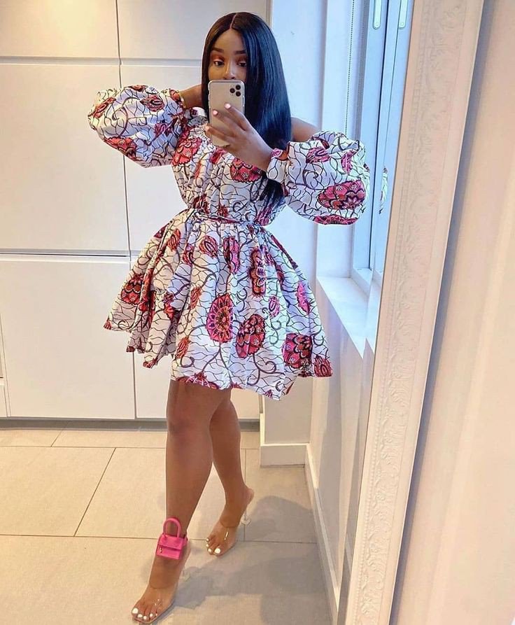 Short flare gown short flare gown