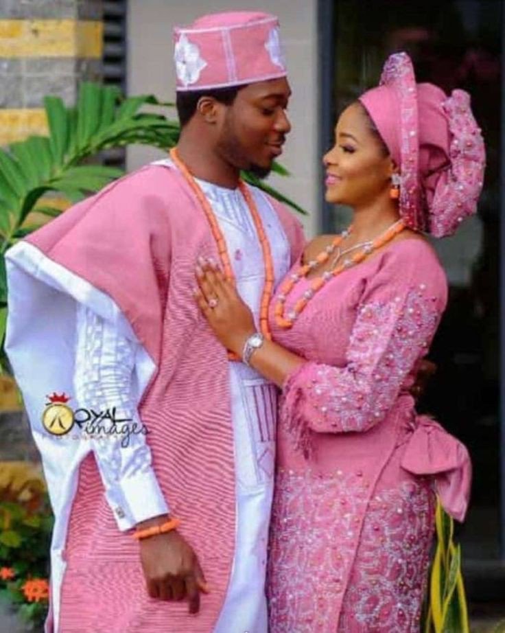 Couples aso oke styles