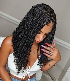 Latest goddess braids 2021