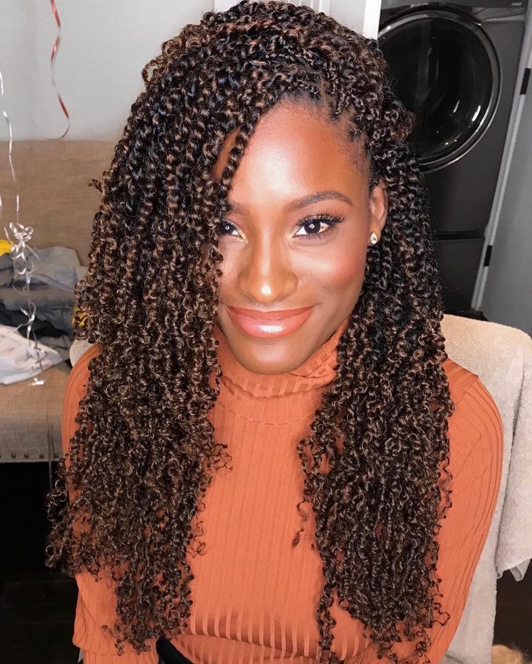 Twist locs hairstyles
