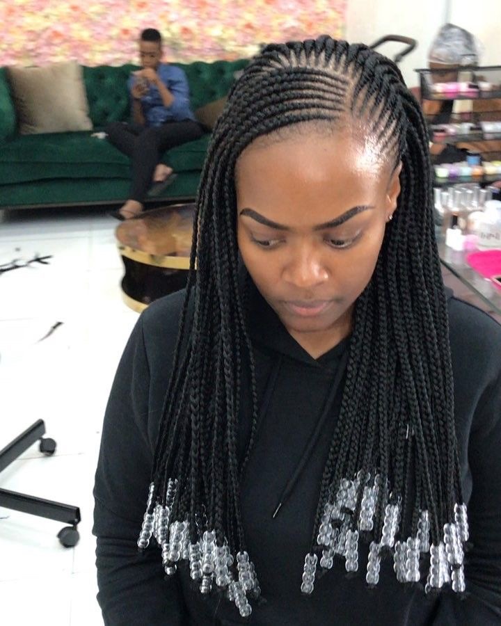 Bra length weaving styles