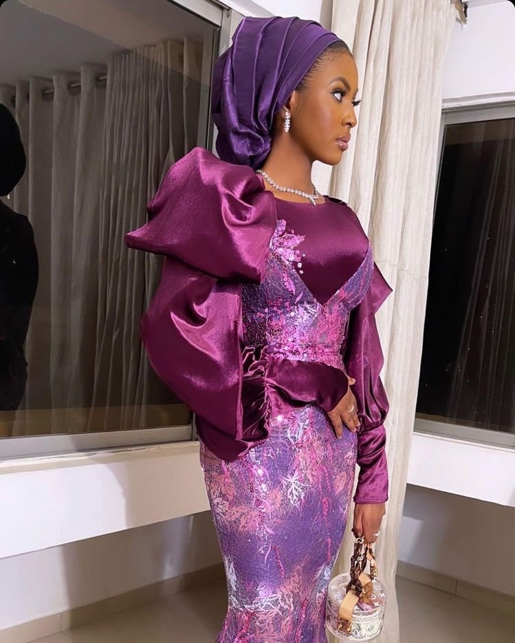 Aso ebi styles for slim ladies 2021