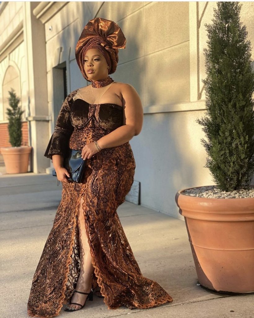 plus size lace styles nigerian
