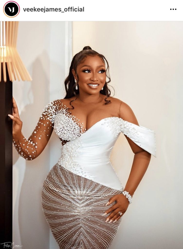 Veekee james White corset wedding dress price